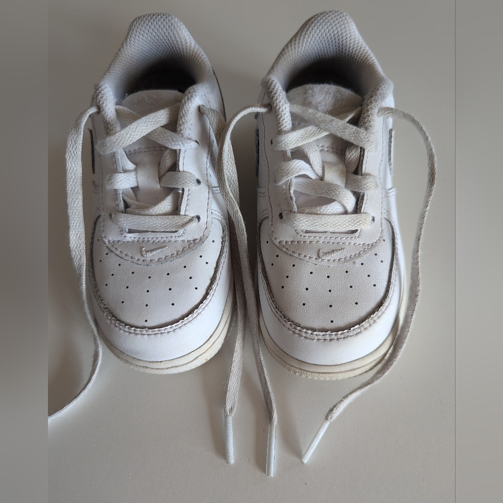 Nike Air Force White Toddler 8C Shoes Sneakers